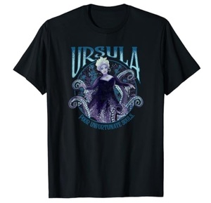 ディズニー ヴィランズ ★ アースラ Ｔシャツ 黒A 2XL 