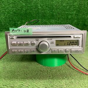 AV7-118 激安 カーステレオ SANYO 39101-72J3X-CYY CDF-R3013A FM/AM CD プレーヤー 簡易動作確認済み 中古現状品