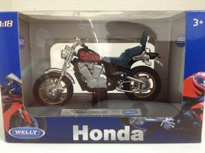 HONDA STEED ホンダ スティード600 NC26 PC21 1988年式~ 1/18 本体約12.8cm ウェリー バイク ミニカー 新品 送料￥350
