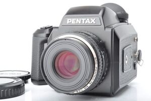 【美品】ペンタックス Pentax 645N + SMC PENTAX-FA 645 75mm F2.8 完動品 #o19