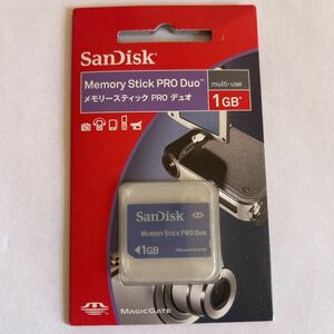 未開封 SanDisk サンディスク メモリースティック 1GB MemoryStick Pro Duo デジカメ デジタルカメラ メモリーカード 新品 未使用