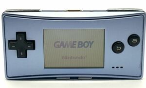 【美品】 ゲームボーイミクロ OXY-001 Nintendo GAME BOY micro 任天堂 ブルー