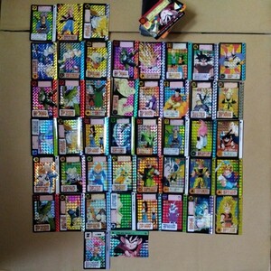 ドラゴンボール　カードダス　本弾　キラ　プリズム　ノーマルカードセット　当時品　バンダイ