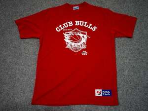 Bjリーグ 岩手 CLUB BULLS 応援Tシャツ USED美品　赤　サイズLL