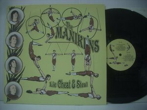 ■ LP 　THE MANIKINS ザ・マニキンズ / LIE CHEAT & STEAL スウェディッシュ・ガレージ・パンク ドイツ盤 P. TRASH RECORDS 07 ◇r60221