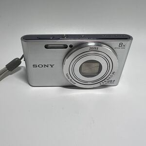 西542 SONY ソニー DSC-W830 コンパクトデジタルカメラ Cyber-Shot サイバーショット デジタルカメラ バッテリー切れ 充電器無し 動作品