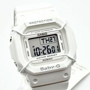 6-31 未使用 国内 廃盤 カシオ CASIO G-SHOCK Baby-G CASIO Baby-G ベビーG BGD-501-7JF ホワイト プロテクター ベイビーG 腕時計 520 復刻