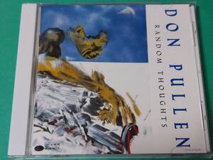 K 【国内盤】 ドン・ピューレン DON PULLEN / RANDOM THOUGHTS 中古 送料4枚まで185円