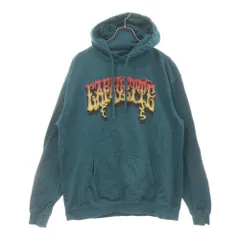 Lafayette (ラファイエット) DEAD HEADS LOGO HOODIE LA230501 ロゴプルオーバーフーディパーカー グリーン