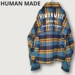 ヒューマンメイド HUMAN MADE チェック柄 シャツジャケット S