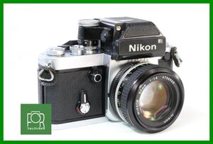 【同梱歓迎】実用■NIKON F2 フォトミック+AI NIKKOR 50mm F1.4■シャッター全速・露出計完動■■11846