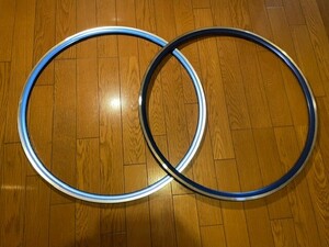 700c　クリンチャーリム　32H　青　×2