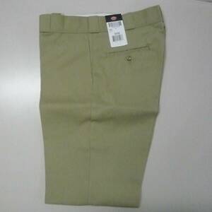 Dickies/WorkPants 874 Original Fit Khaki 33×32 ディッキーズ チノパン カーキ 新品未使用タグ付き