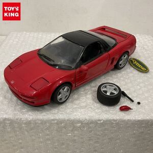 1円〜 ジャンク 箱無 京商 1/18 ホンダ NSX レッド