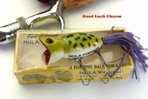 ARBOGAST HULA POPPER アーボガスト フラポッパー 5/8oz / HEDDON 道楽 ザウルス ZEAL バルサ50 ハトリーズ UMCO 昭和アングラーに