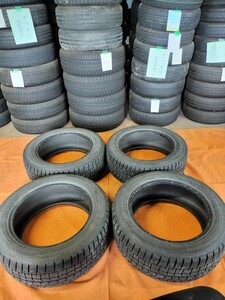 【G0506】DUNLOP WINTERMAXX WM02 225/55R17 スタッドレスタイヤ４本セット