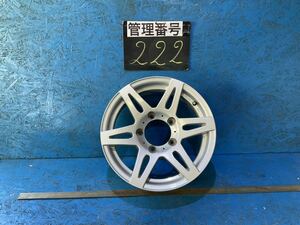 〈222〉ホイール1本　LIUFENG CV201 16インチ6J オフセット+20 PCD5H139.7 ハブ110mm ボルト穴13mm