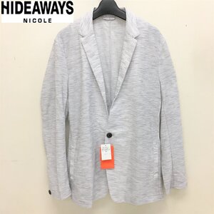 HIDEAWAYS/テーラードジャケット/メンズ/グレー系/ハイダウェイニコル/カジュアル/薄手/ビジネスにも/アウター/服