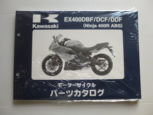 カワサキ パーツリストNinja 400R ABS(EX400DBF/DCF/DDF )99908-1186-03未使用未開封送料無料