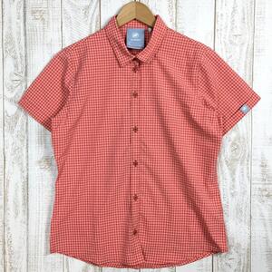 WOMENs S マムート アーダ シャツ Aada Shirt ショートスリーブ MAMMUT 1015-01240 ピンク系