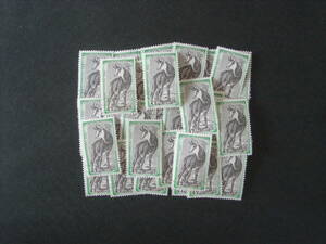 チェコ切手　動物　30枚　消印