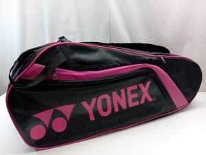 YONEX ヨネックス テニス/バドミントン ラケットバッグ ブラック×ピンク