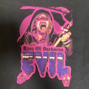 希少　プロレス　EVIL イービル　キング・オブ・ダークネス　新日本プロレス　Tシャツ 黒　2XL 海外購入　日本未発売　新品未使用