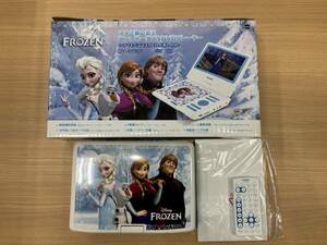 【FMD-639】【1円～】アナと雪の女王 DY-AY901 9インチポータブル DVDプレーヤー 箱付き 動作未確認 現状品 保管品