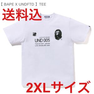 BAPE x UNDFTD TEE White Olive XXL