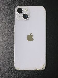 ジャンク品 Apple iPhone 14 パープル 128GB SIMフリー　スマートフォン　アイフォーン Junk