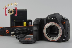 【中古】SONY ソニー α200 DSLR-A200 ブラック デジタル一眼レフカメラ