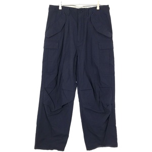 YAECA PARK ヤエカ パーク 22SS FATIGUE PANTS ファティーグ カーゴパンツ ネイビー LR 226014 ITI4XIU5GBNY