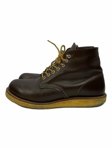 RED WING◆70s/USA製/四角犬タグ/エンジニアブーツ/US7.5/BRW