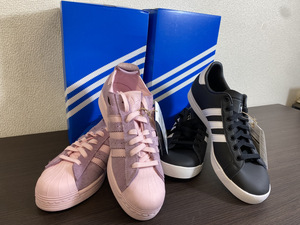 7935-01★未使用★adidasアディダスおまとめ2点/COAST STAR/EE8901/SSTMINIMALIST ICONS/FZ0996/27cm/26.5cm/メンズ/靴/シューズ ★