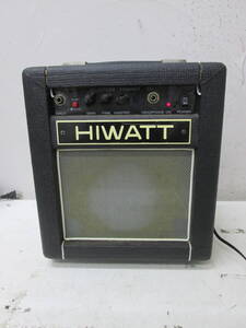 (48)☆ハイワット HIWATT CUSTOM10 ギターアンプ 通電確認済み 動作未確認 中古品