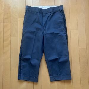 Dickies ディッキーズ ワークパンツ 七分丈　グレー　W31