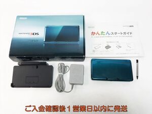 【1円】ニンテンドー3DS アクアブルー 本体 任天堂 CTR-001 初期化/動作確認済 H07-584yk/G4