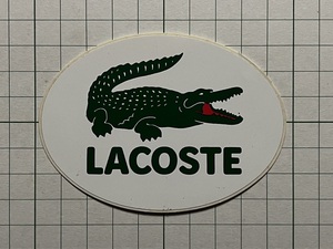 その2 ビンテージ ラコステ LACOSTE ステッカー ロゴ 広告 ワニ コムデギャルソンシャツ 海外 BEAMS ビームス +Je