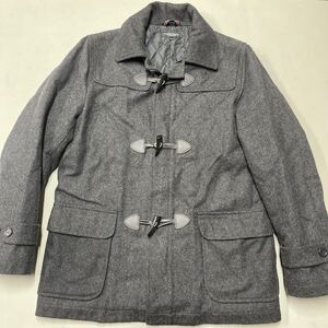 KANSAI YAMAMOTO HOMME カンサイヤマモト オム 山本寛斎 ダッフルコート Pコート ウールコート メンズ Lサイズ グレー アウター