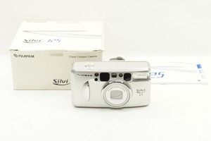 【適格請求書発行】FUJIFILM フジフィルム Silvi 125 35mmコンパクトフィルムカメラ シルバー 元箱付【アルプスカメラ】240505e