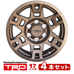 USトヨタ純正 TRD 17インチ ホイール ブロンズ JWL刻印あり FJクルーザー ランクル プラド 150系 ハイラックスサーフ 210系