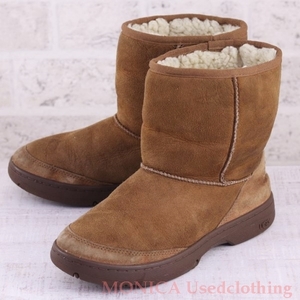 MA418◆UGG Australia シープスキンブーツ ムートン レディース 22cm