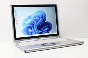 ノートパソコン 2in1PC Windows11 WPS office搭載 Panasonic レッツノート CF-XZ6 SSD256GB メモリ8GB 第7世代 Core i5 タブレットPC