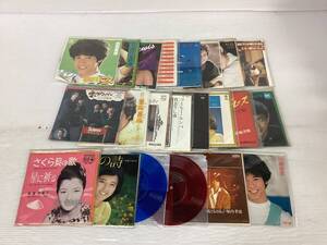 浜♪60/再/邦楽レコード/西田敏行/山口百恵/サザンオールスターズ/松本伊代他/約20枚/動作未確認/中古品/7.18-Z-573-AK