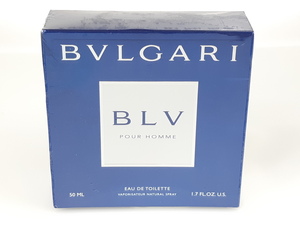 未使用　フィルム未開封　ブルガリ　BVLGARI　BLV　POUR HOMME　ブルー　プールオム　オードトワレ　スプレー　50ml　YK-2250