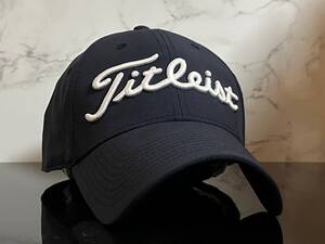 【未使用品】70C 上品★Titleist タイトリスト ゴルフ キャップ 帽子 CAP 上品で高級感のあるネイビーにホワイトロゴ♪《FREEサイズ》