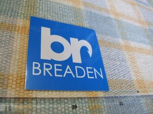 Breaden/ブリーデン/ステッカー/シール/A ※ ヤフーショッピングストア/レア物商会・健美堂でも大量出品中!