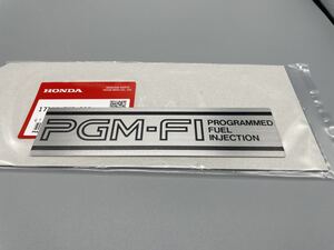 ■■■⑤在庫有 即納 ホンダ純正 PGM-FI ステッカー アルミプレート エンブレム PROGRAMMED FUEL INJECTION EF8 EG6 EG9 EK4 DC2 PP1 JA4