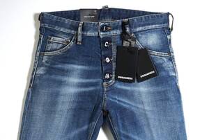 【新品/正規品】8.8万 42 Dsquared2 ディースクエアード COOL GUY JEAN S79LA0042 ICON ストレッチ デニム 超おススメ!! イタリア製