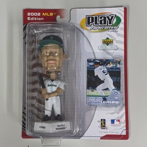 イチロー首振り人形 2002 MLB ボブルヘッド / バブルヘッド ICHIRO BOBBLE-HEAD メジャーリーグシアトル・マリナーズ　未開封品